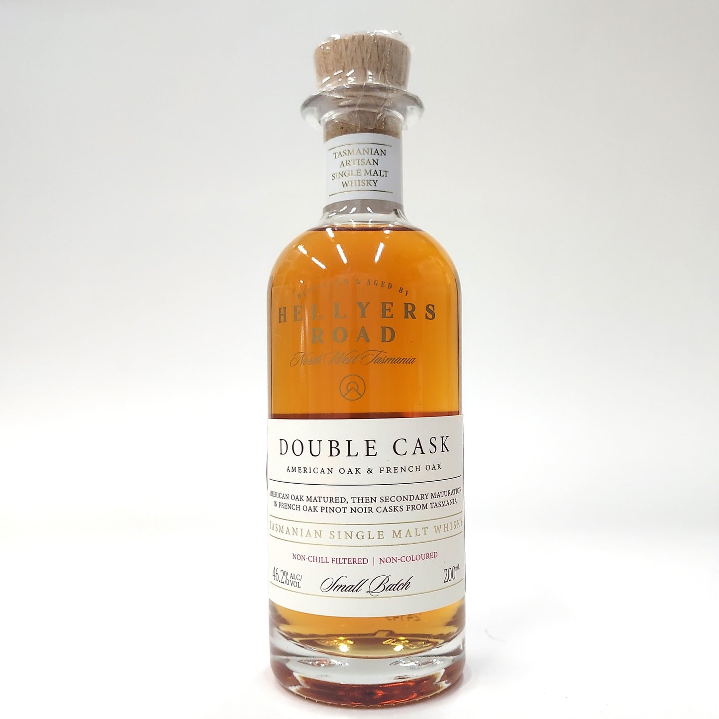 Hellyers Road Distillery - Double Cask American and French Oak - 200 ml