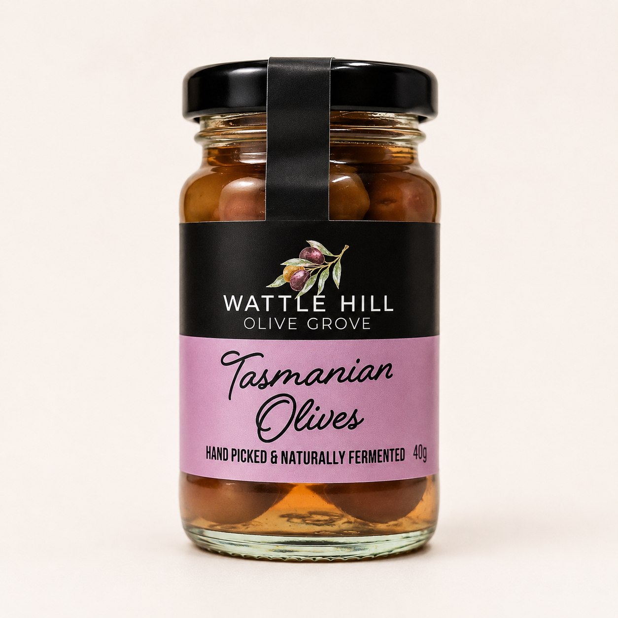 Wattle HIll Tasmanian Table Olives - 40g