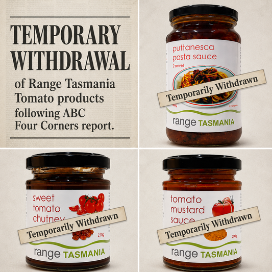 Why our tomato products are temporarily off the shelf