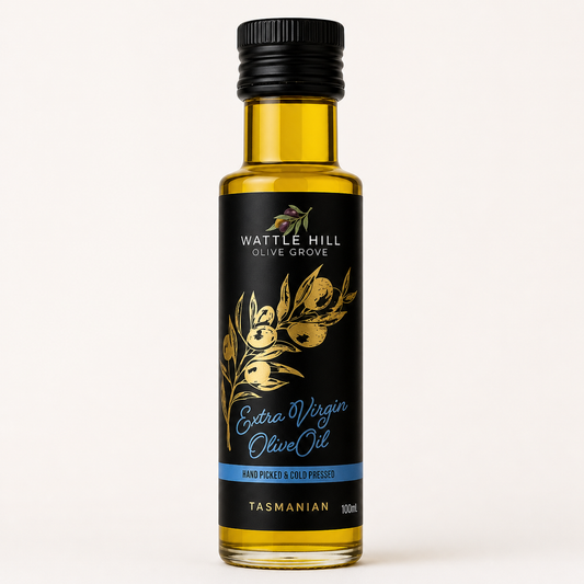 Wattle Hill Tasmanian Mid Harvest Extra Virgin Olive Oil - 100ml