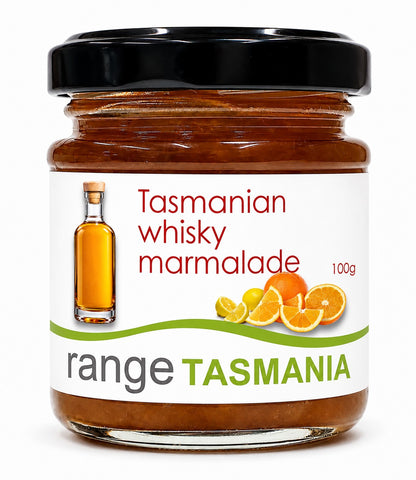 Tasmanian Whisky Marmalade - with a generous measure of Tasmanian whisky