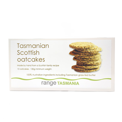 Tasmanian Scottish oatcakes - 10 oatcakes - 130g minimum weight