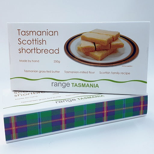 tasmanian scottish shortbread - 2 sizes available 12 pieces - 250g